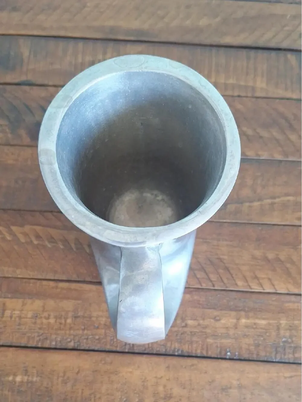 Vintage Ballena Bay Pewter French Horn Beer Mug Cup